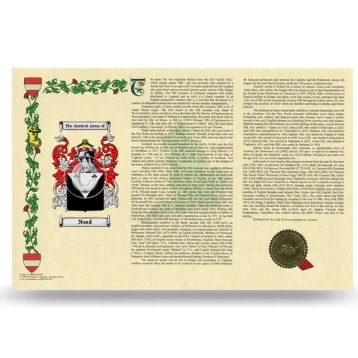 Noad Armorial History Landscape Style