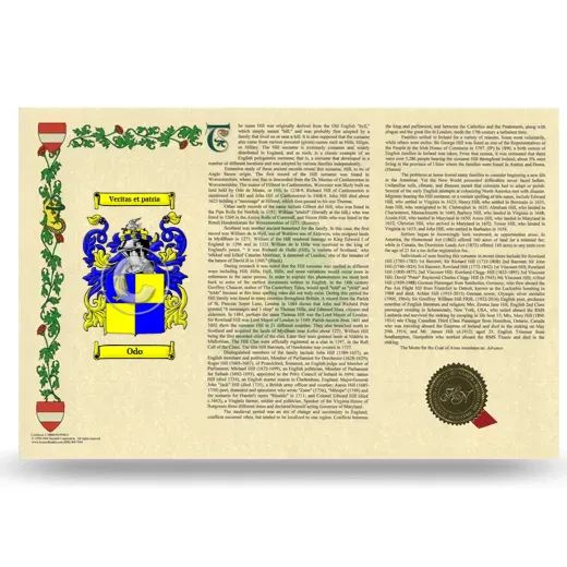 Odo Armorial History Landscape Style