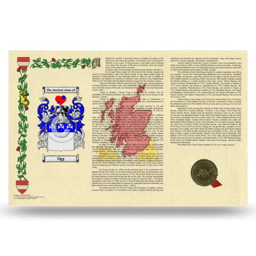 Ogg Armorial History Landscape Style