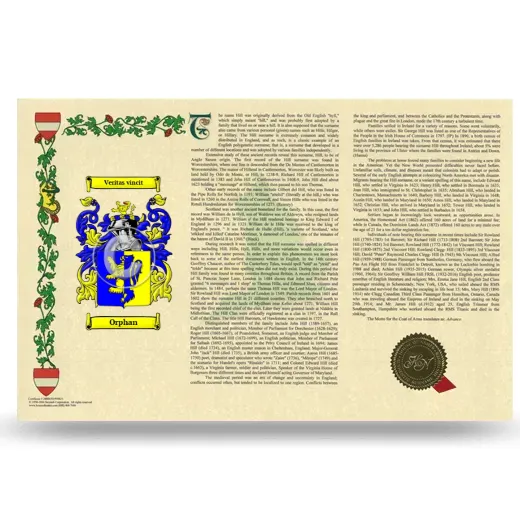 Orphan Armorial History Landscape Style