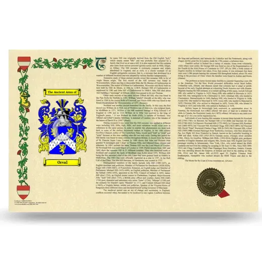 Orval Armorial History Landscape Style