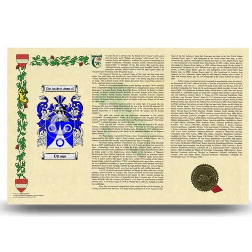 Ottone Armorial History Landscape Style