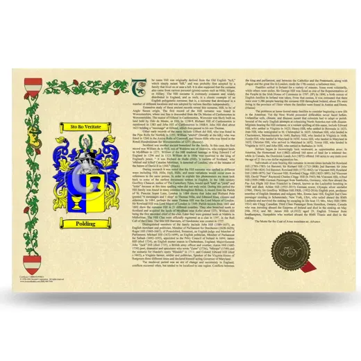 Polding Armorial History Landscape Style