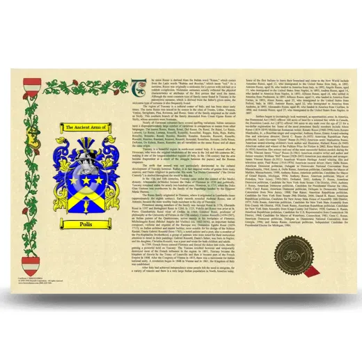 Polis Armorial History Landscape Style
