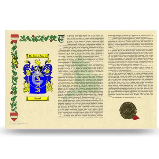 Prood Armorial History Landscape Style