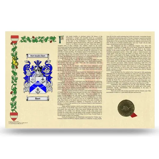 Raet Armorial History Landscape Style