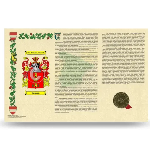 Raman Armorial History Landscape Style