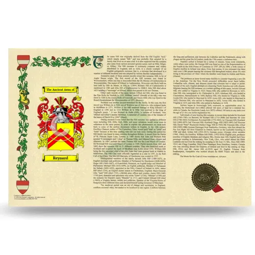 Reynard Armorial History Landscape Style