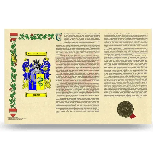 Schere Armorial History Landscape Style