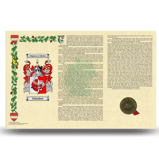 Schuckert Armorial History Landscape Style