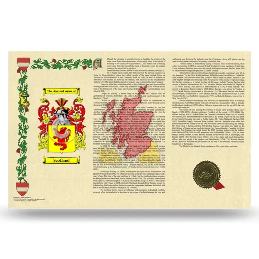 Scotland Armorial History Landscape Style