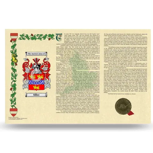 Silber Armorial History Landscape Style