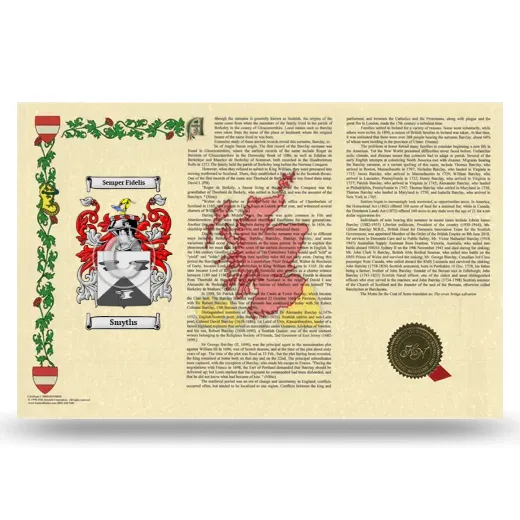 Smyths Armorial History Landscape Style