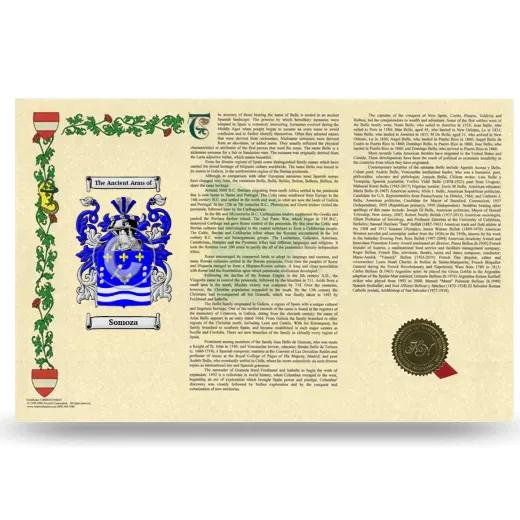 Somoza Armorial History Landscape Style