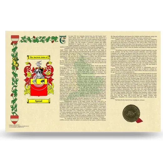 Spead Armorial History Landscape Style