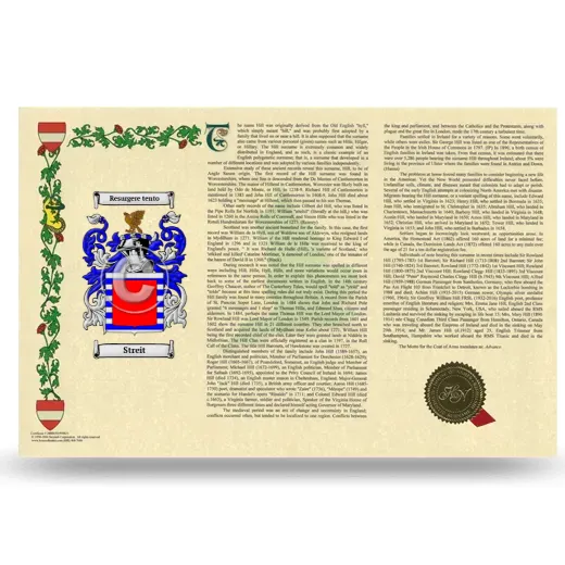 Streit Armorial History Landscape Style