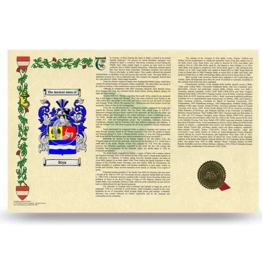 Styx Armorial History Landscape Style