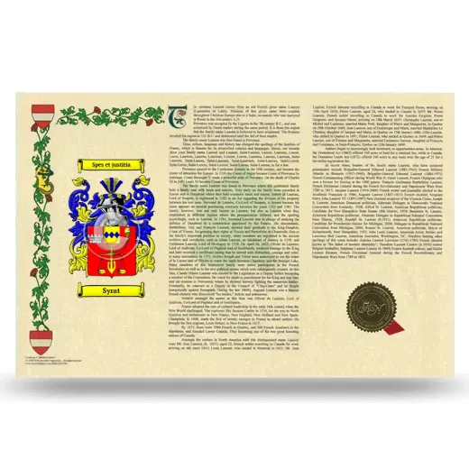 Syrat Armorial History Landscape Style