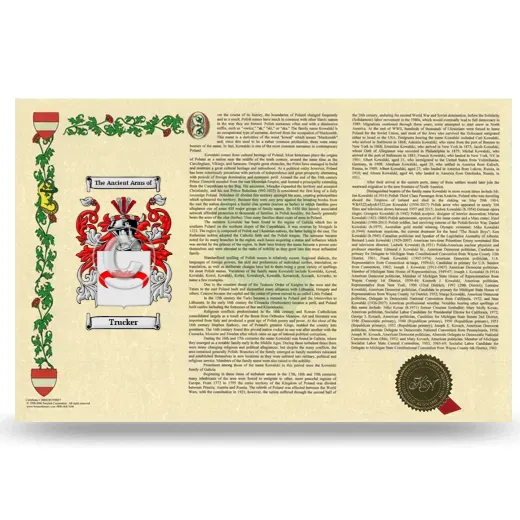 Trucker Armorial History Landscape Style