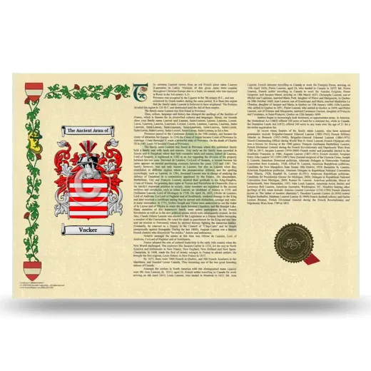 Vacker Armorial History Landscape Style