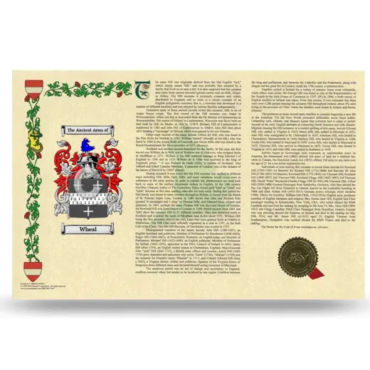 Wheal Armorial History Landscape Style