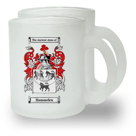 Hammelen Pair of Frosted Glass Mugs